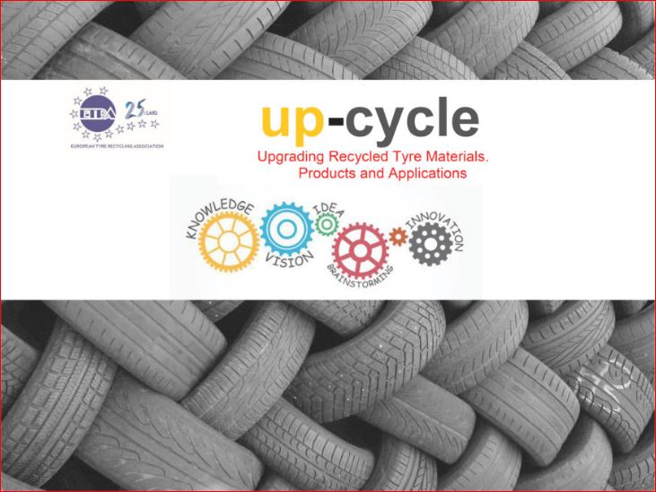 UP-CYCLE UPGRADING RECYCLED TYRE MATERIALS, PRODUCTS AND APPLICATIONS