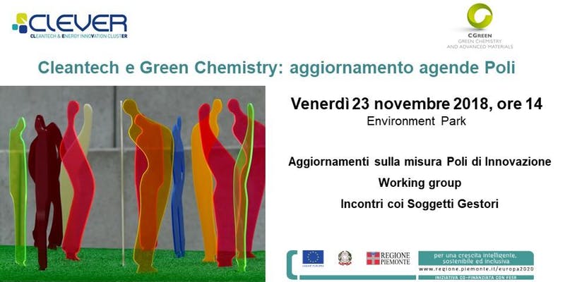 23 Novembre: aggiornamento delle Agende di ricerca di CLEVER e CGREEN