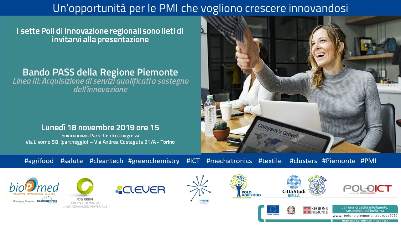 Un’opportunità per le PMI che vogliono crescere innovandosi