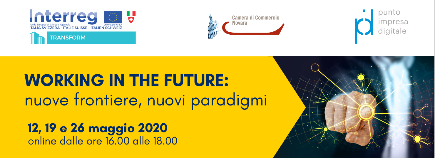 Ciclo di webinar “Working in the future: nuove frontiere, nuovi paradigmi”