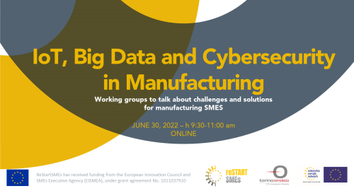 Workshop online IoT, Big Data and Cybersecurity in Manufacturing