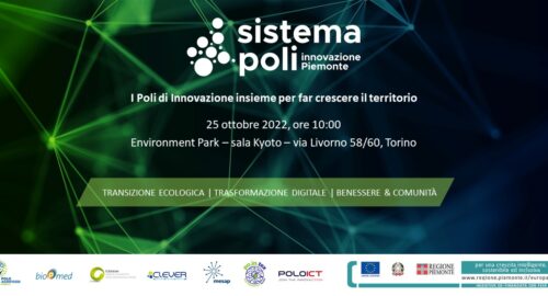 Evento di lancio del Sistema dei Poli di Innovazione – 25 ottobre