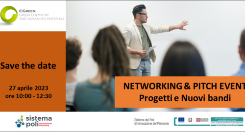 NETWORKING & PITCH EVENT: Progetti e Nuovi bandi